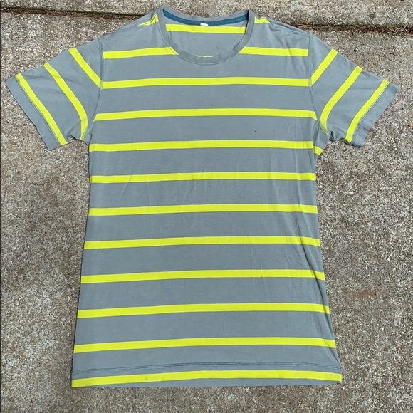 lululemon athletica Other - Lululemon 5 year basic tee - striped